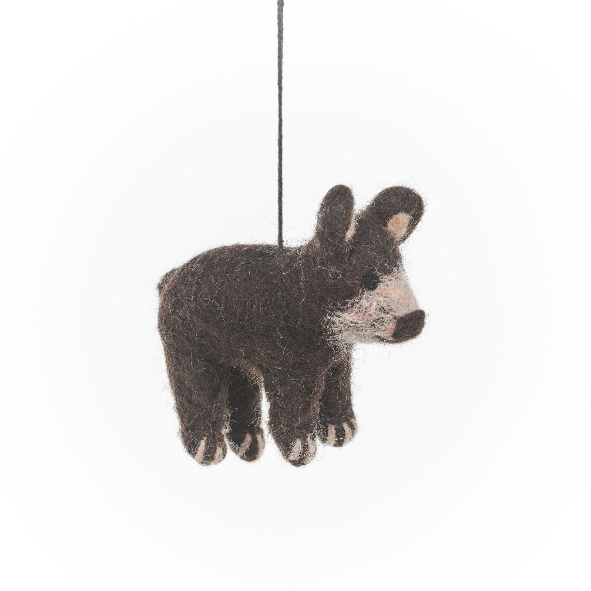 Handmade Teddy the Bear Hanging Felt