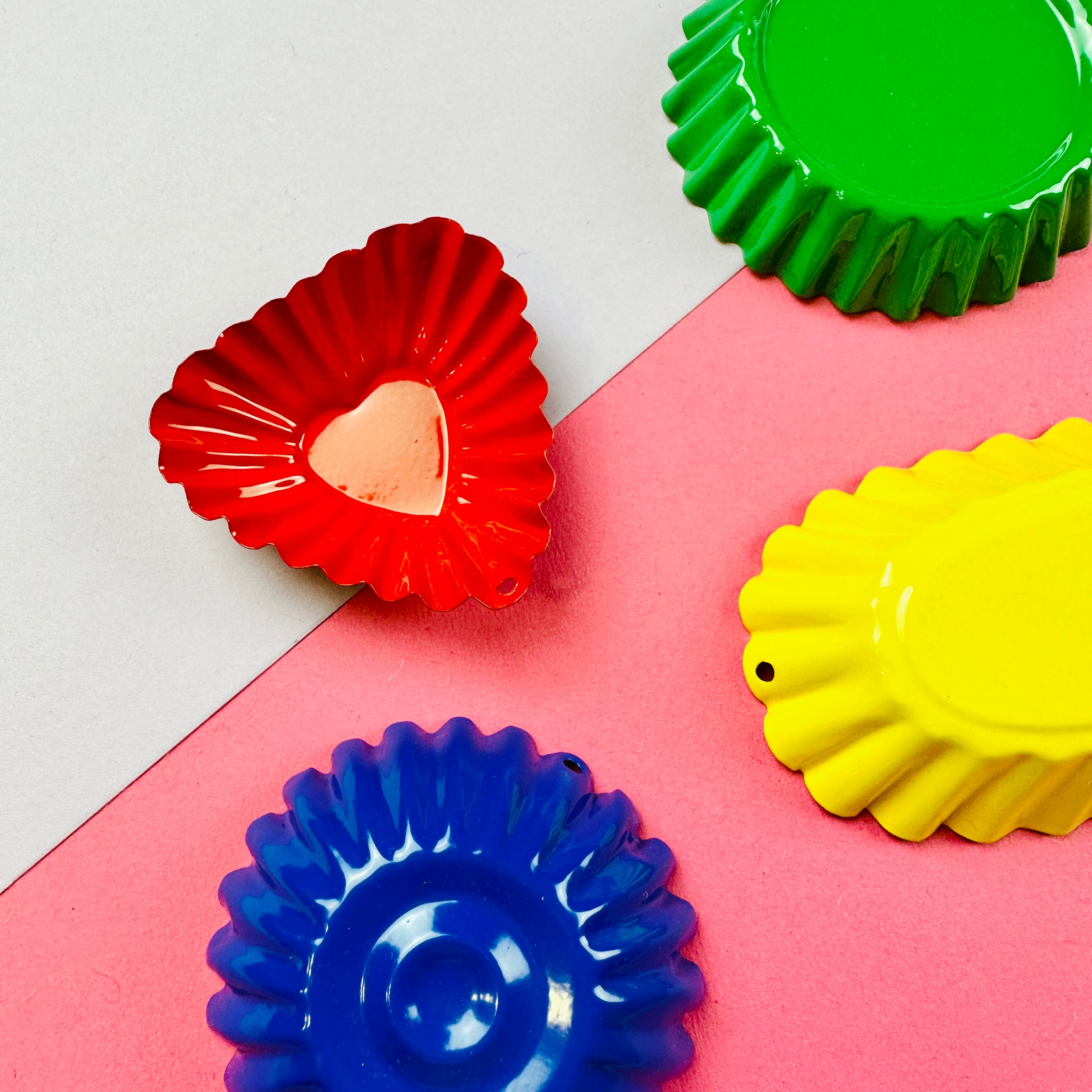 Colorful enamel sand mold - 4 Forms