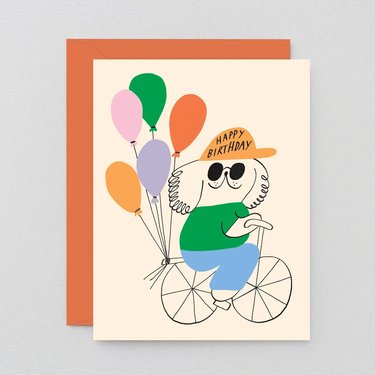 Happy Birthday Cool Dude Kids Greeting Card