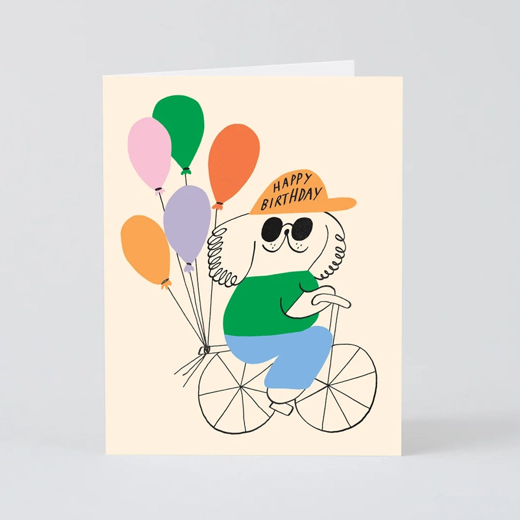 Happy Birthday Cool Dude Kids Greeting Card