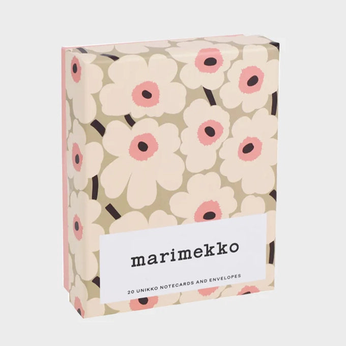 Marimekko Notes (Pastels) 20 Unikko Notecards & Envelopes
