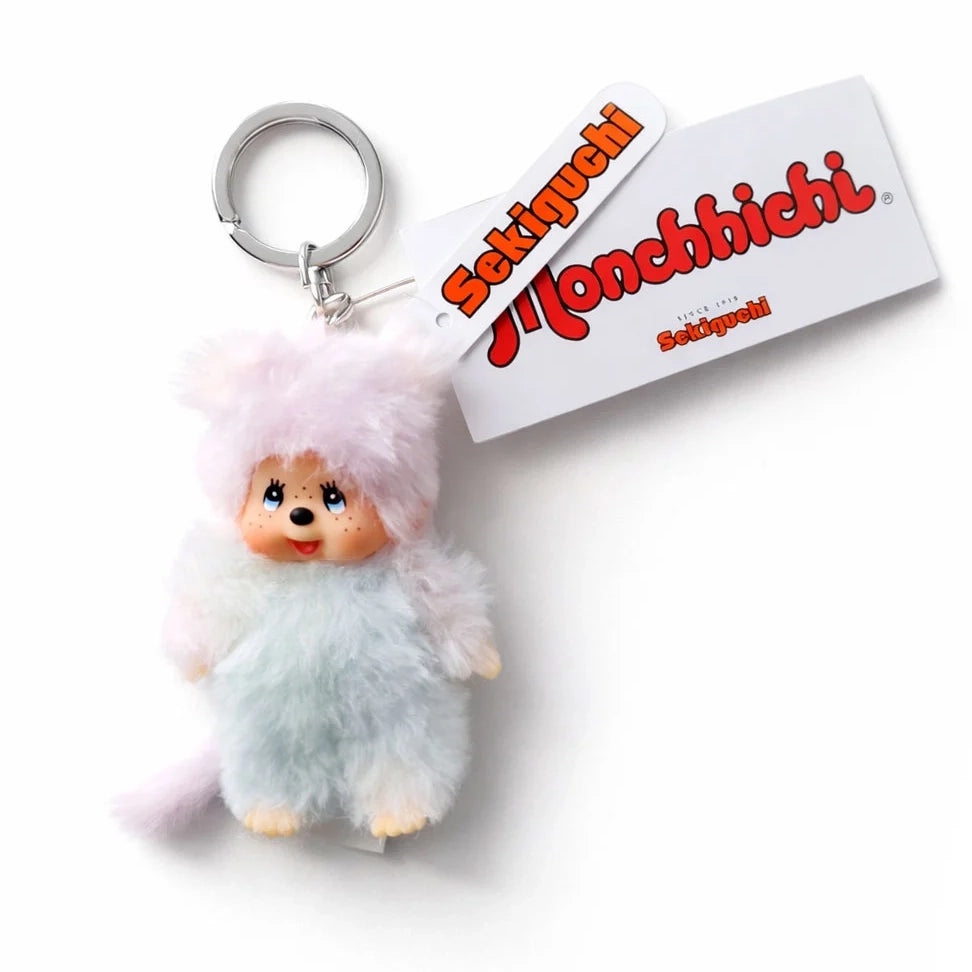 Monchhichi Classic Key Chain - Tie Dye