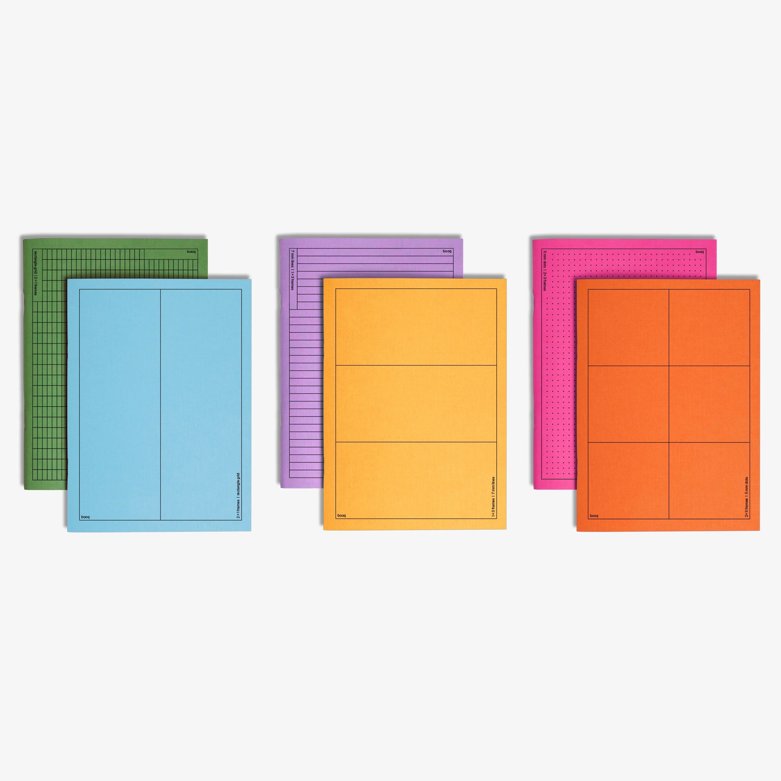 Booq Notebook (double-sided design)