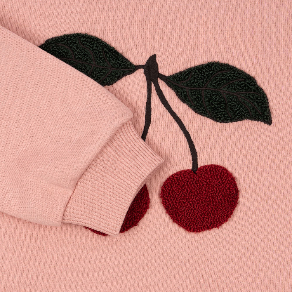 LOU TERRY SWEATSHIRT - MELLOW ROSE