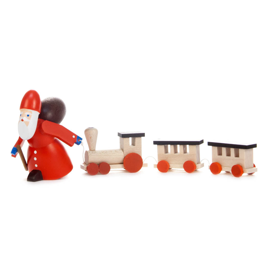 Santa with train