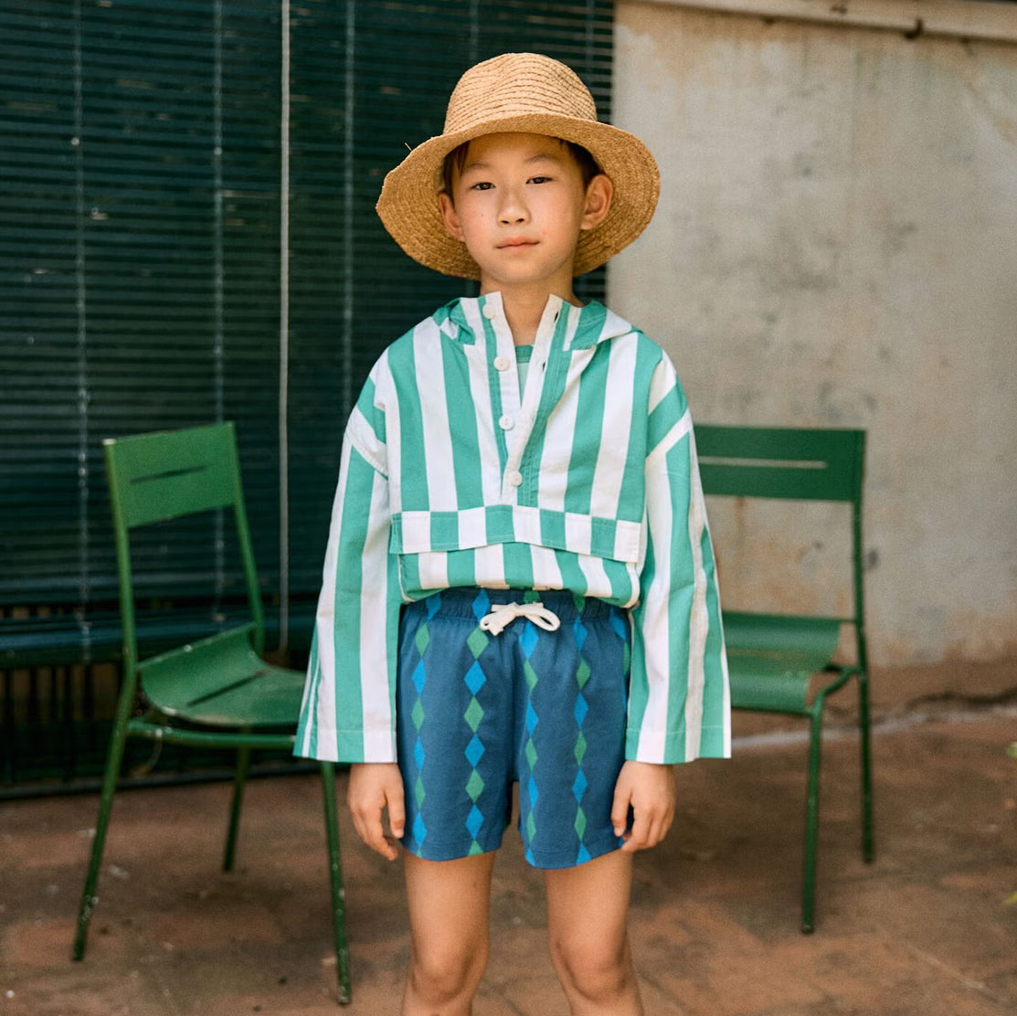 DIAMONDS KNITTED SHORTS