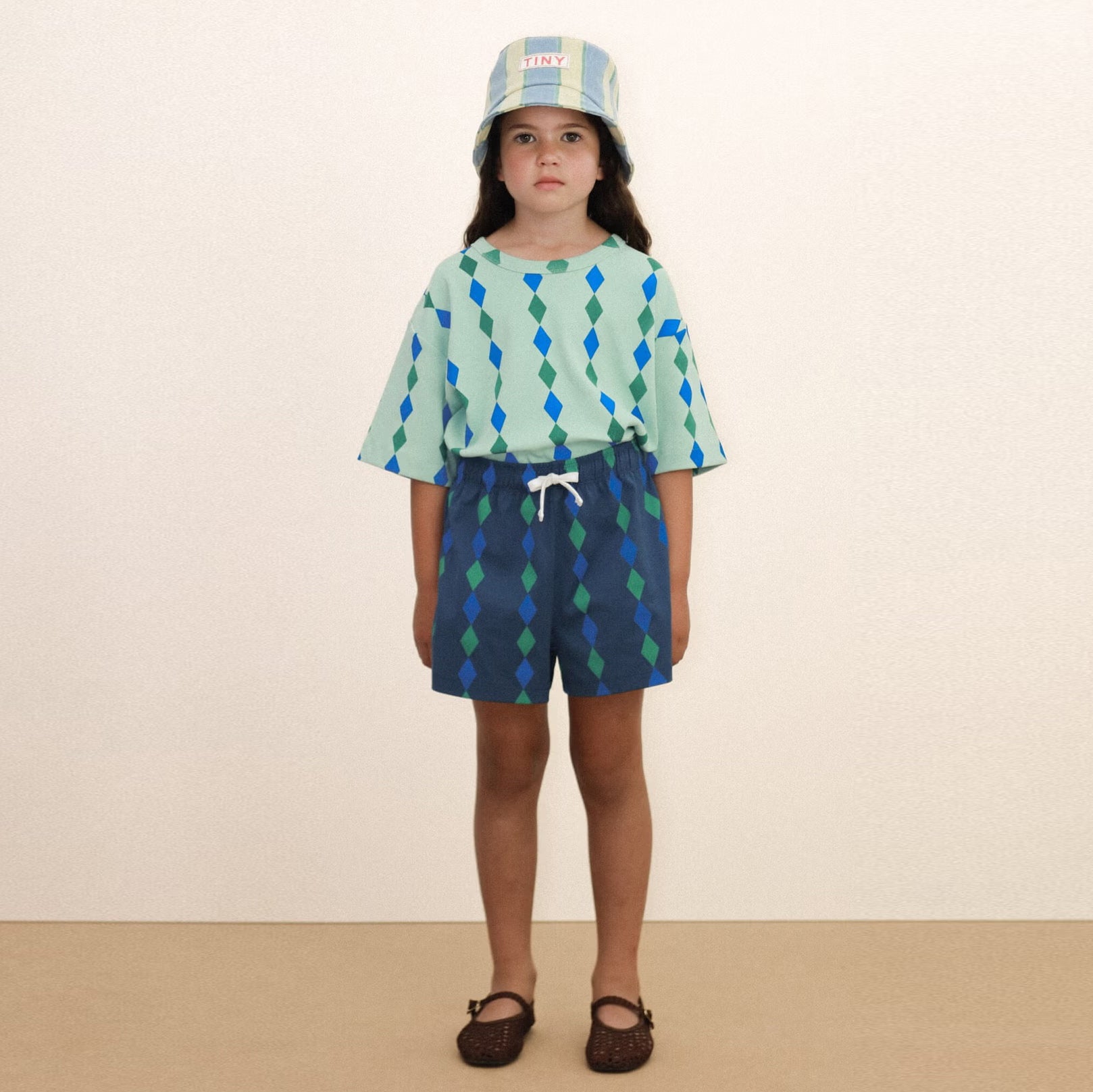 DIAMONDS KNITTED SHORTS