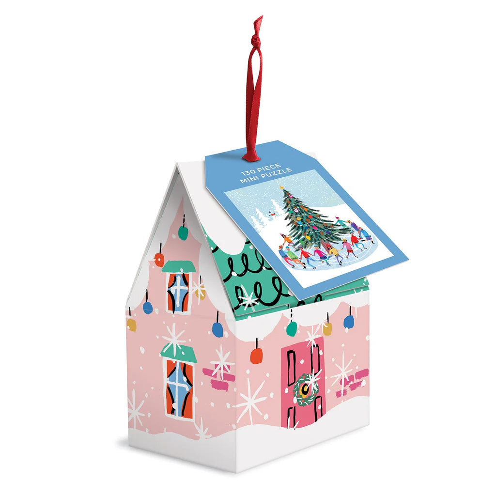 Baum-Schlittschuhläufer 130 Teile Puzzle-Ornament