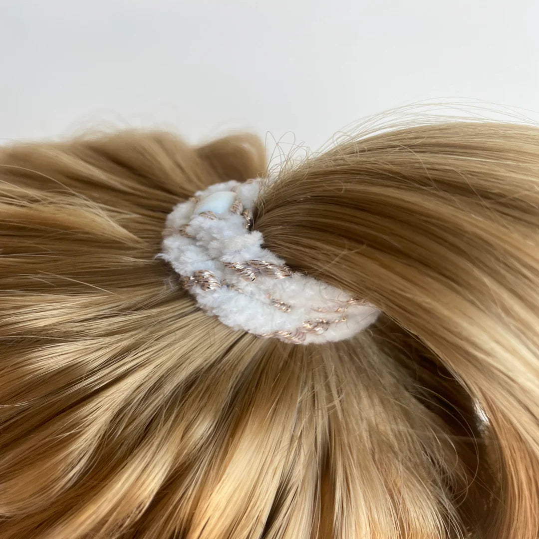 KKNEKKI VELVET STRIPE IVORY