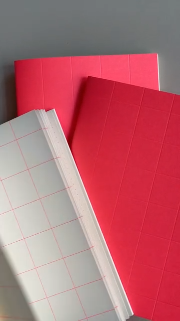 Grid Neon Pink Premium Notebook