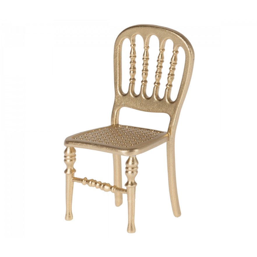 Gold chair, mouse