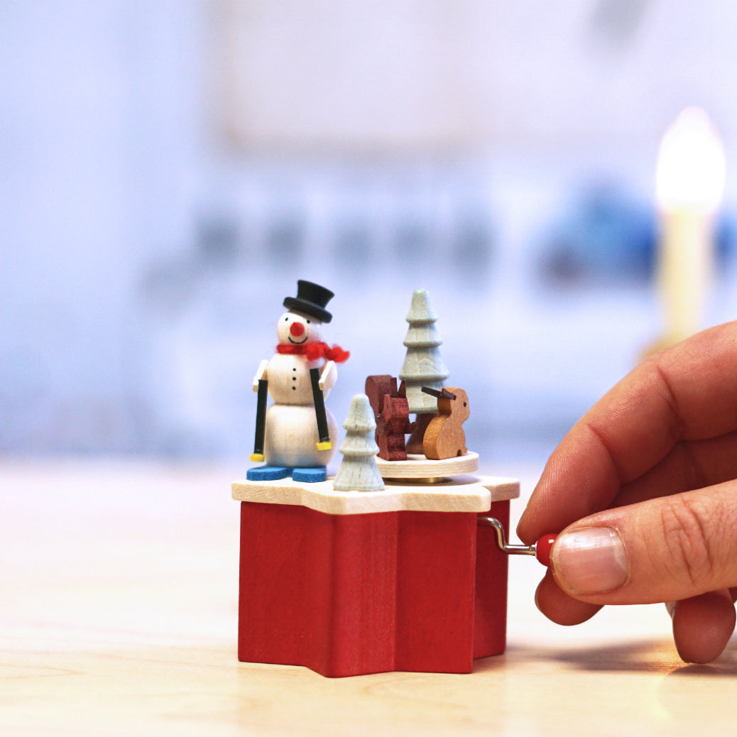 Handmade Christmas Music Box