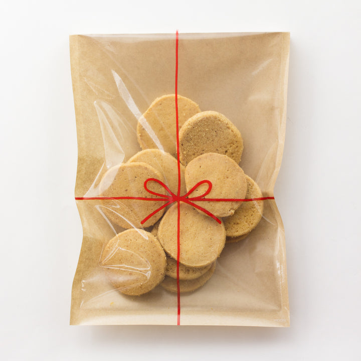 One Side Clear Bag - Red Ribbon