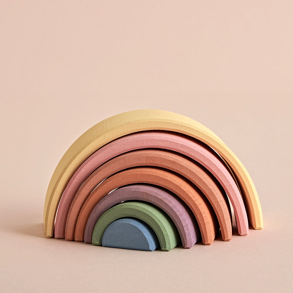 Pastel earth arch stacker