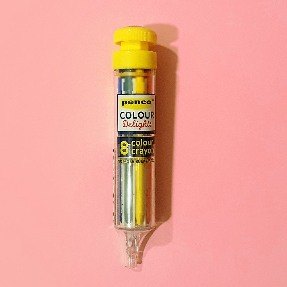 8 colours in 1 crayon