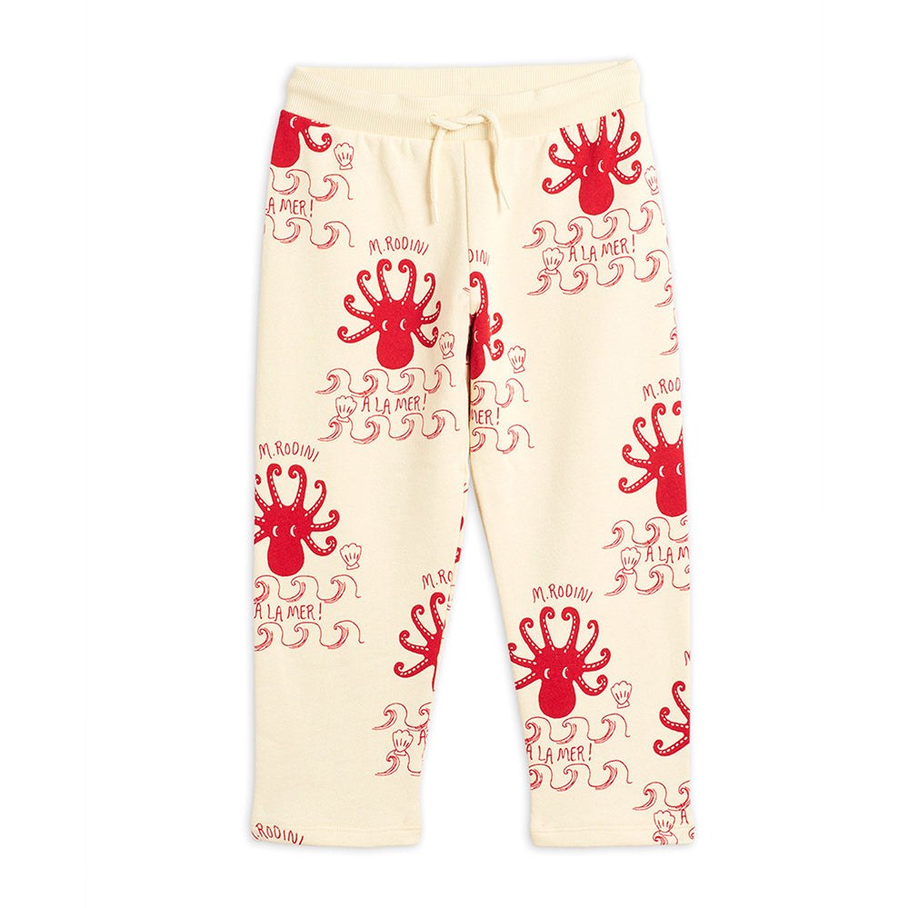 Octopus aop Jogginghose - Offwhite