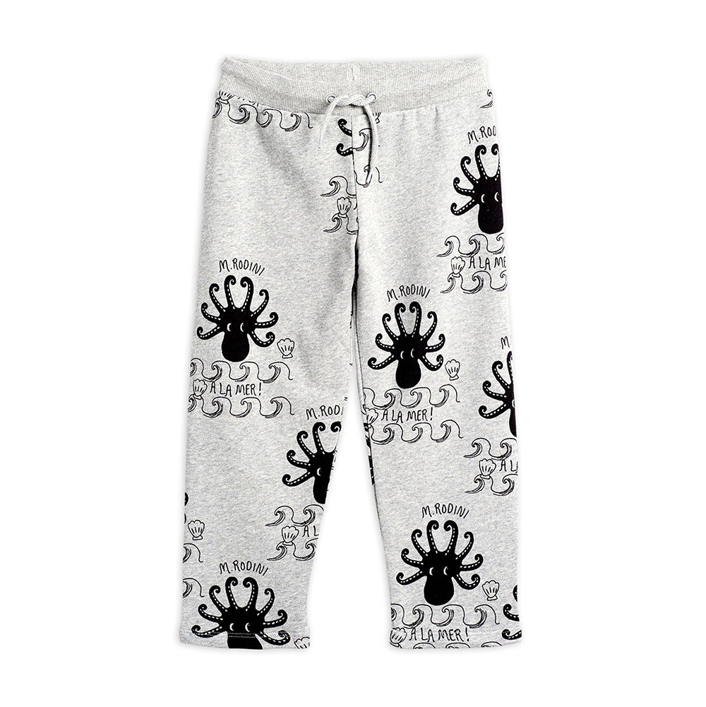 Octopus aop sweatpants - Grey