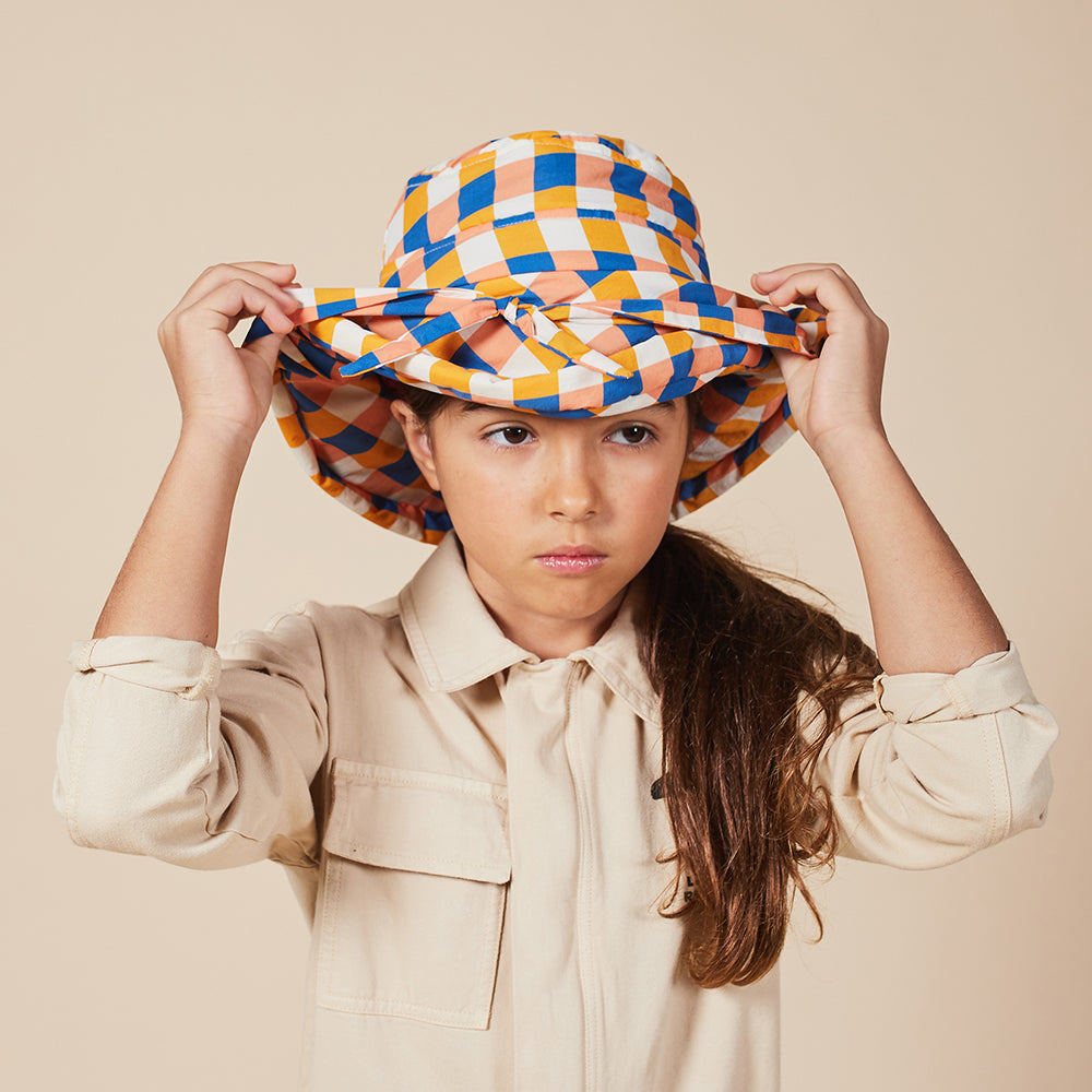 Checker hat