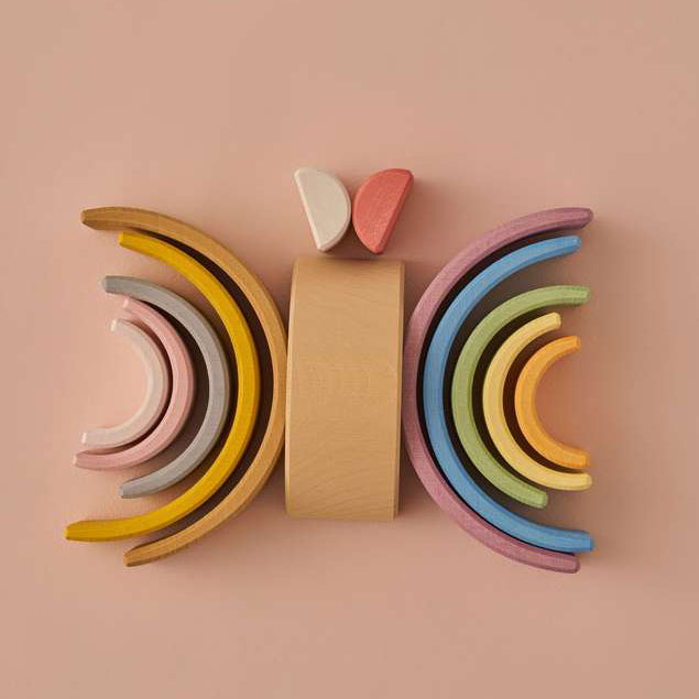 Regenbogen - Sand