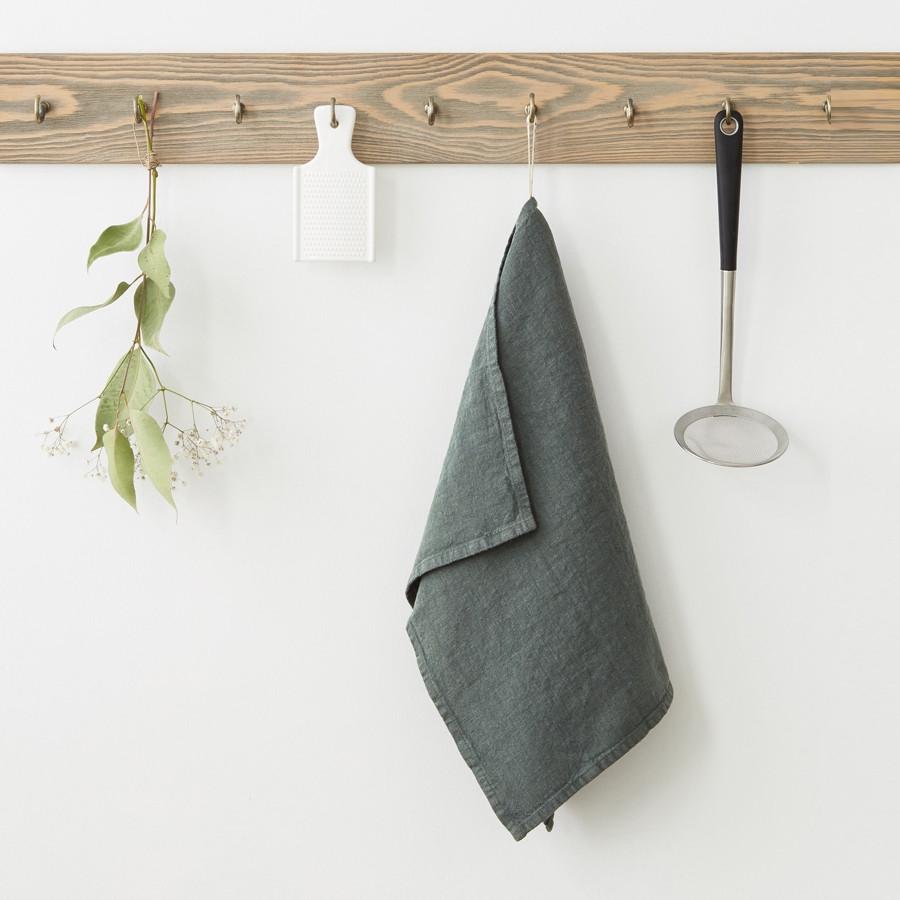 Washed Linen Tea Towel
