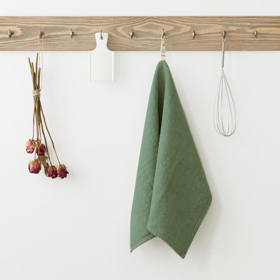 Washed Linen Tea Towel