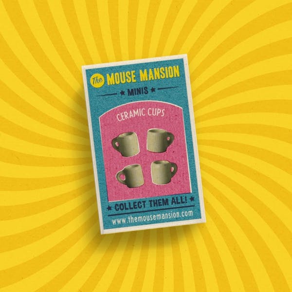 MINIS - CUPS for The Mouse Mansion