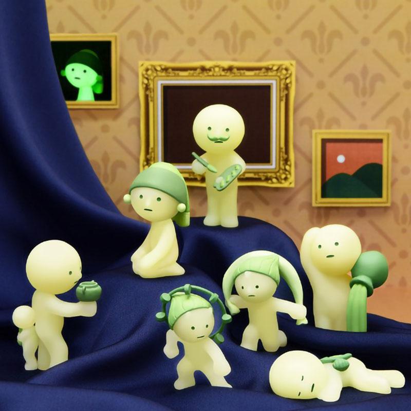 Smiski GLOW IN THE DARK (Blindbox) - Museum