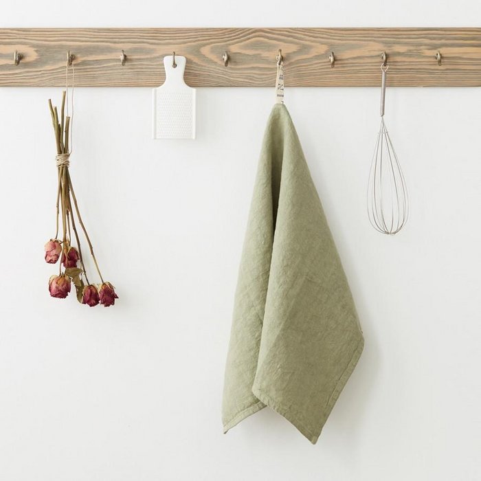 Washed Linen Tea Towel