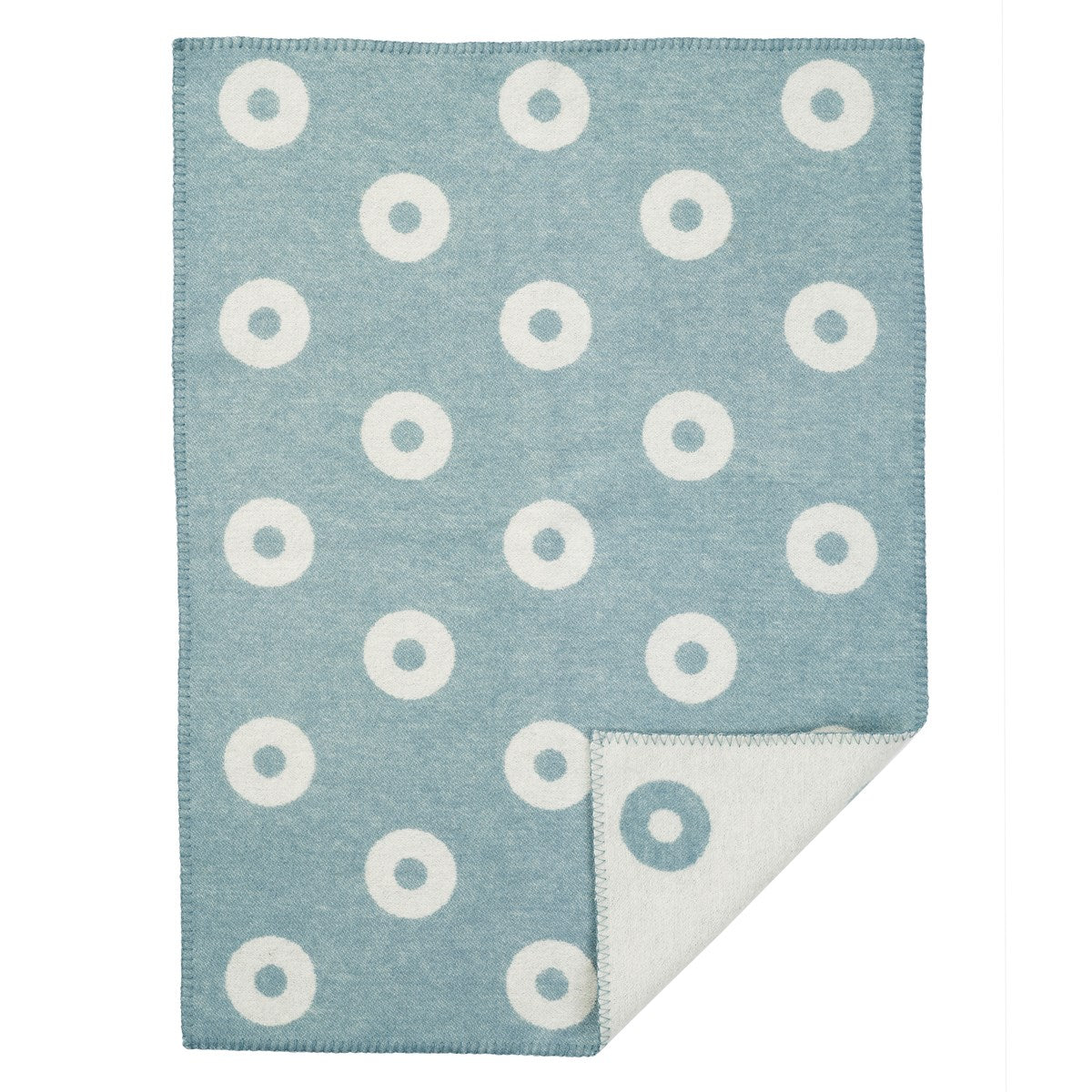 Rings Baby wool blanket