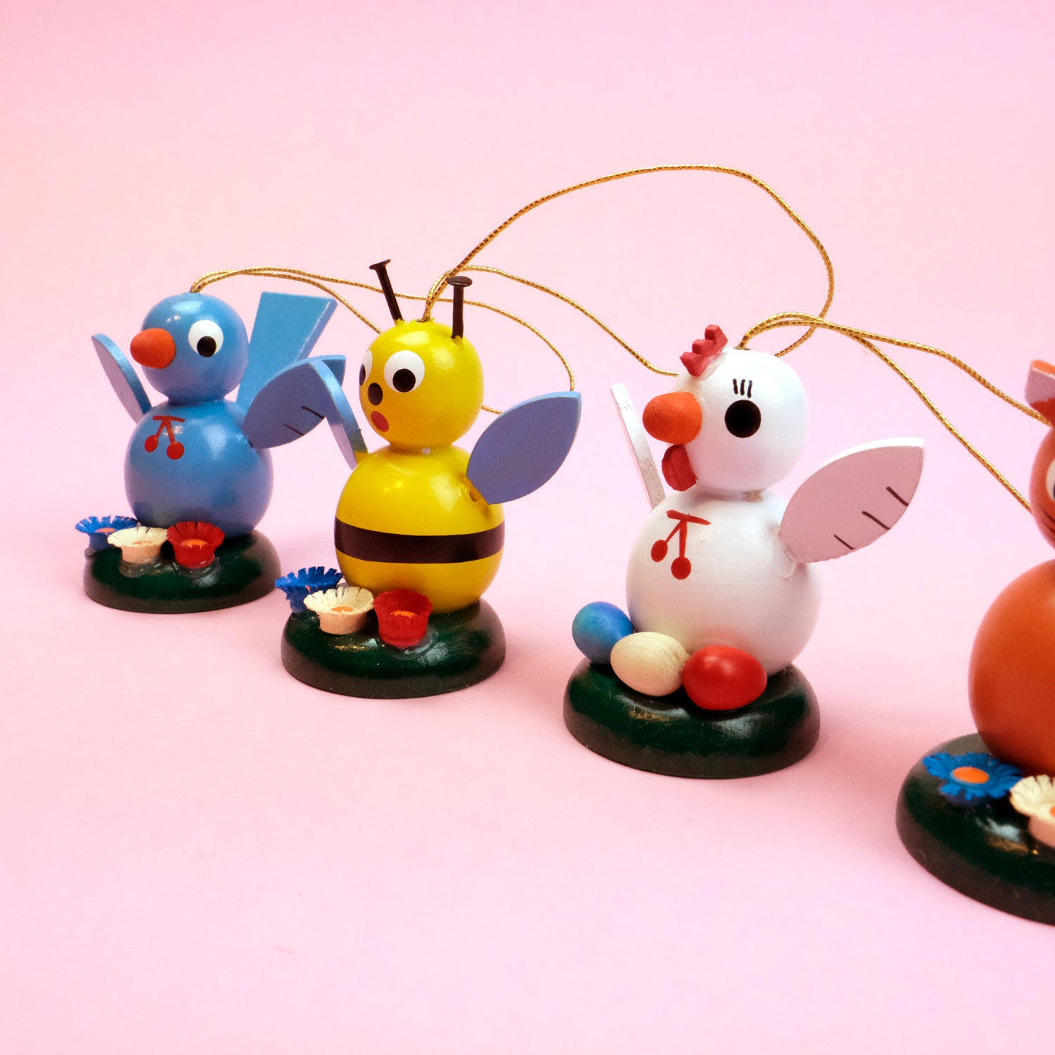 Spring Animal Ornament (Set of 6)