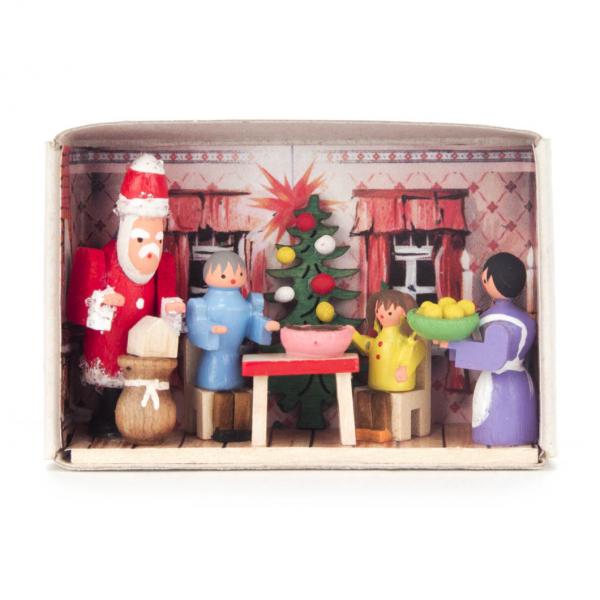 Miniature Christmas Matchbox