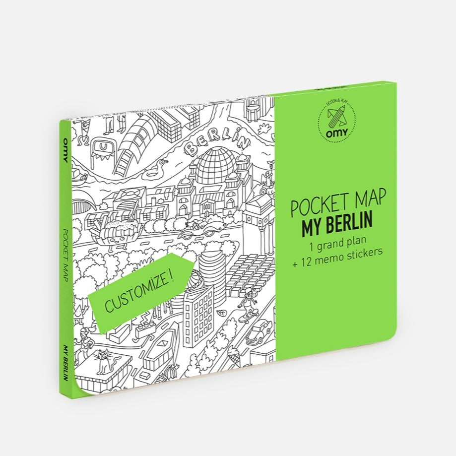 Taschenkarten von Berlin