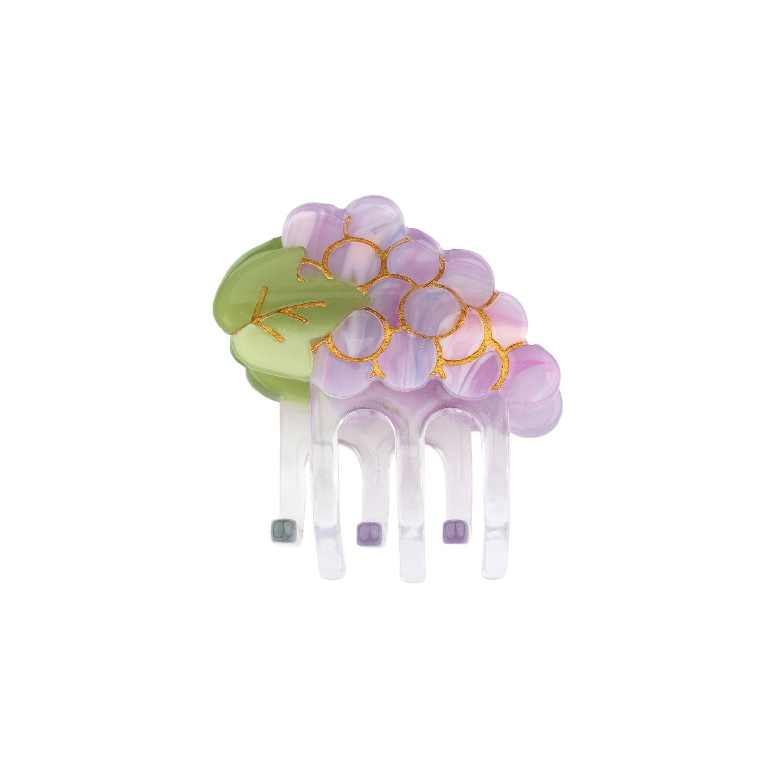 Grape Mini Hair Claw