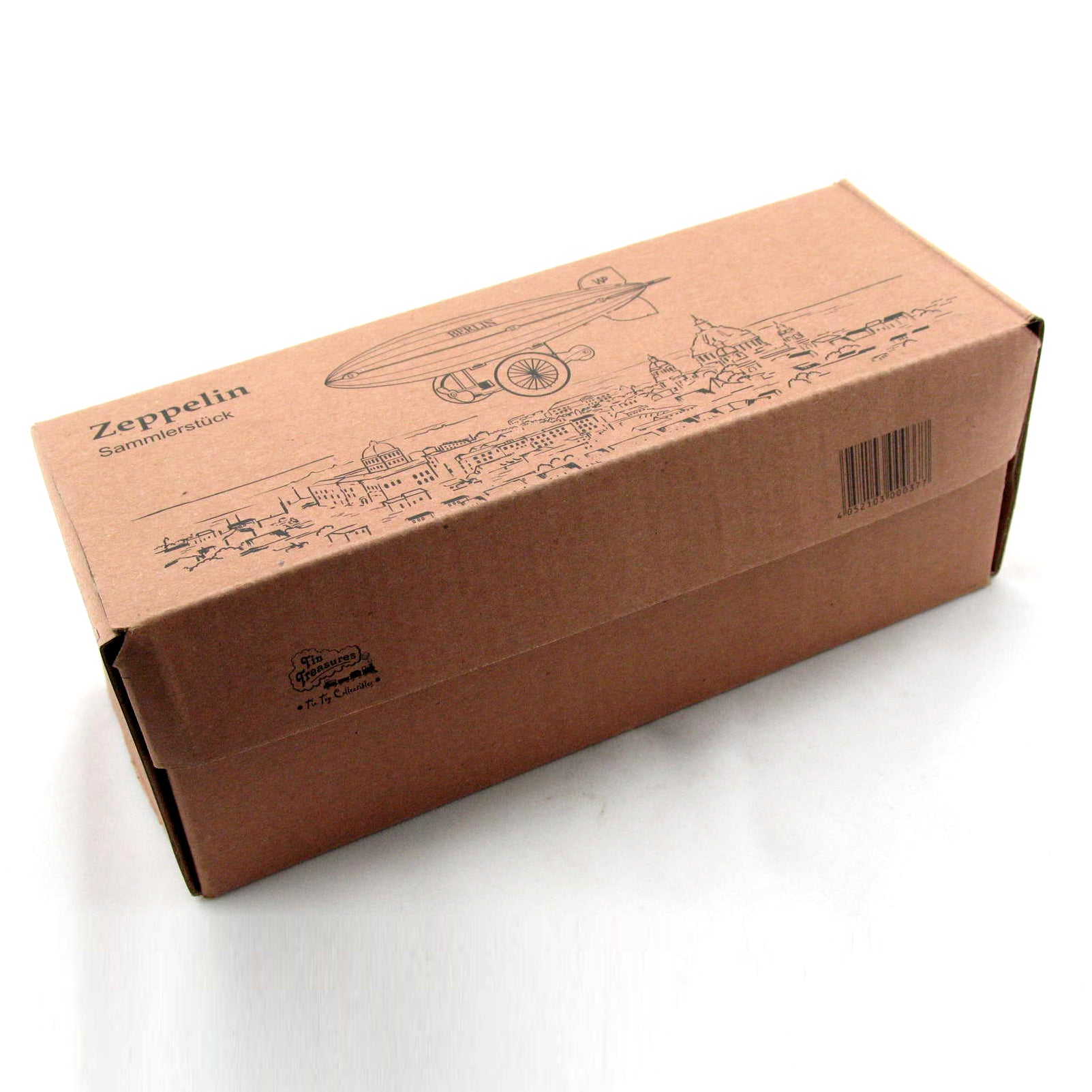 Nostalgic wind-up Tin Zeppelin