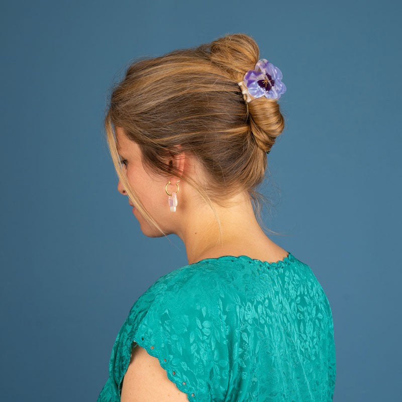 Pansy Hair Claw (Available in 2 colors)