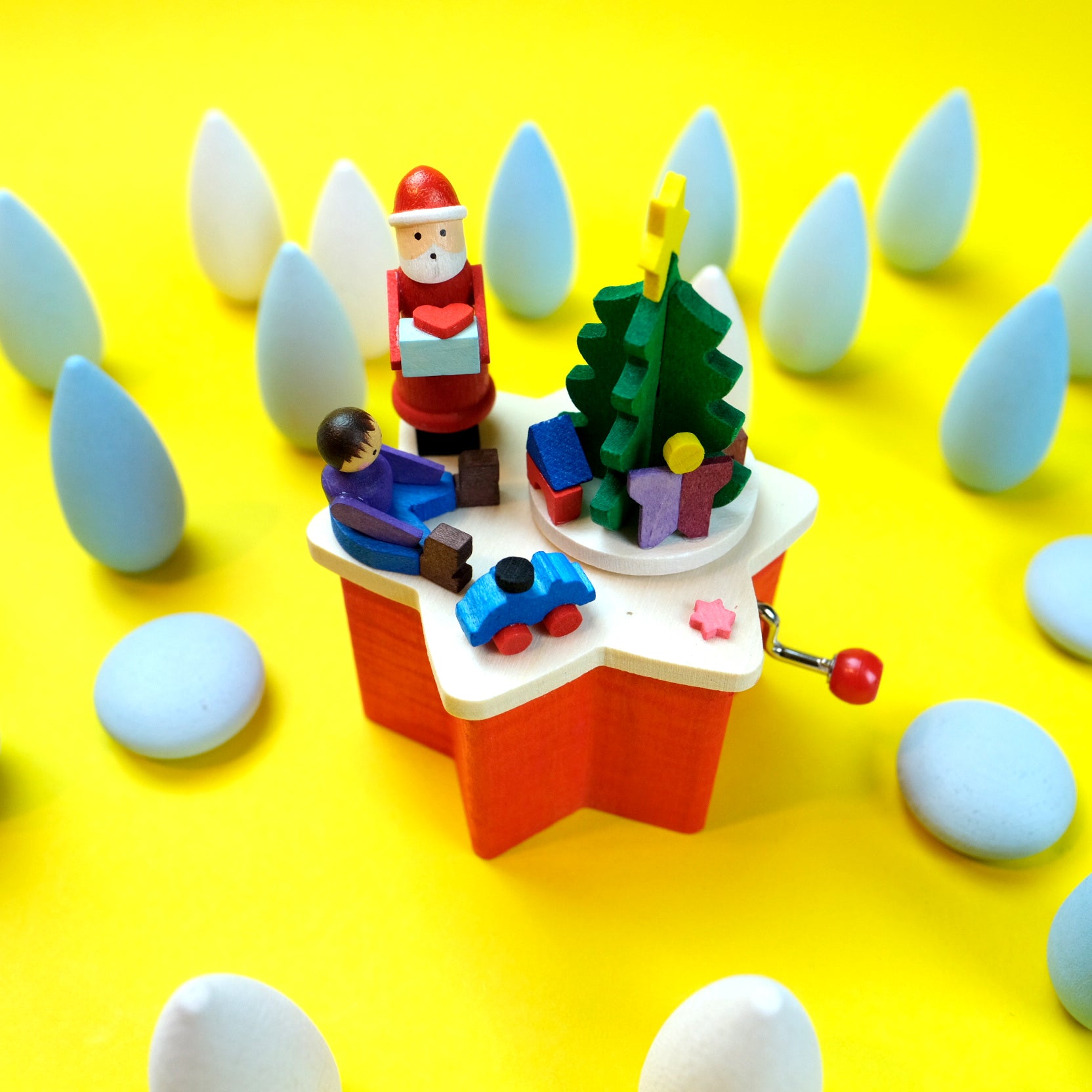 Handmade Christmas Music Box