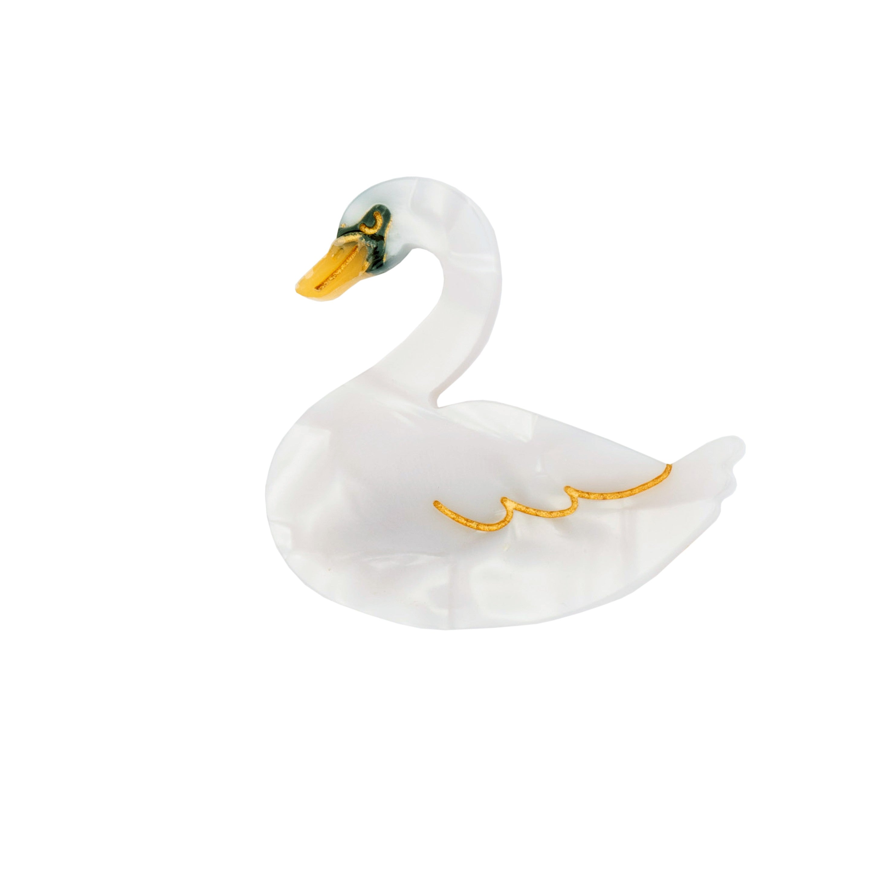 Swan Hair Clip