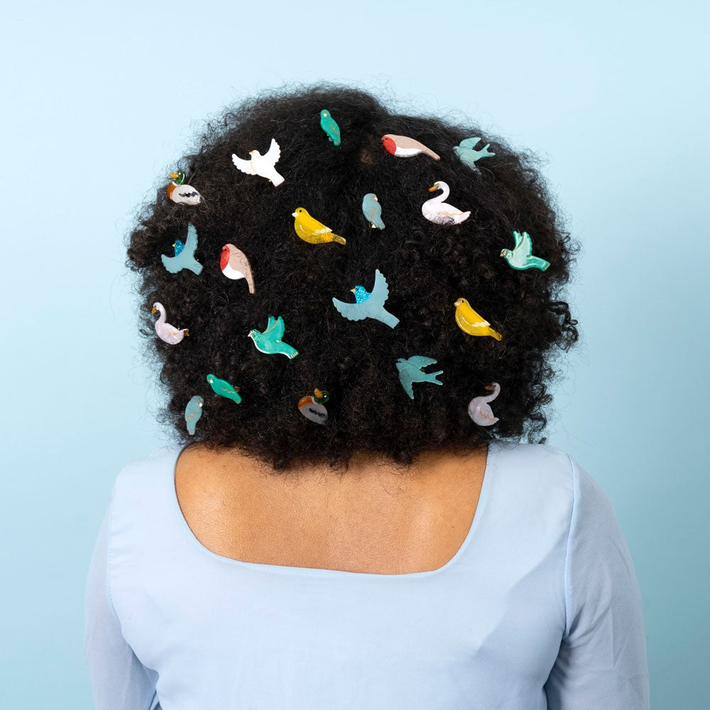 Swan Hair Clip
