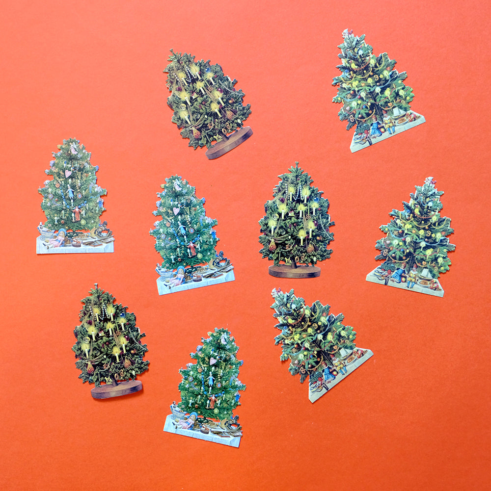 Christmas tree tag set