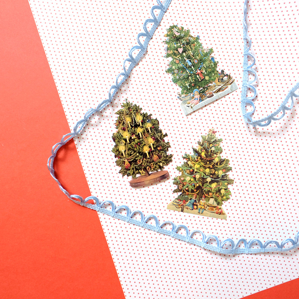 Christmas tree tag set