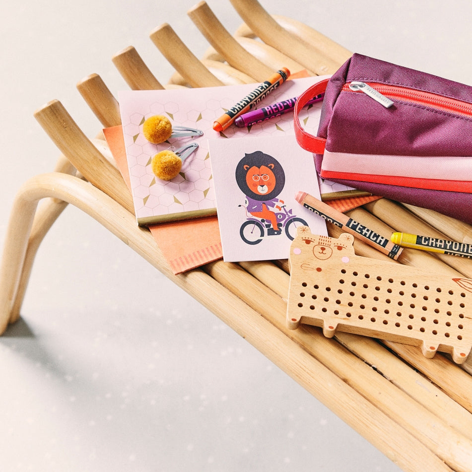 Wooden cross stitch animal