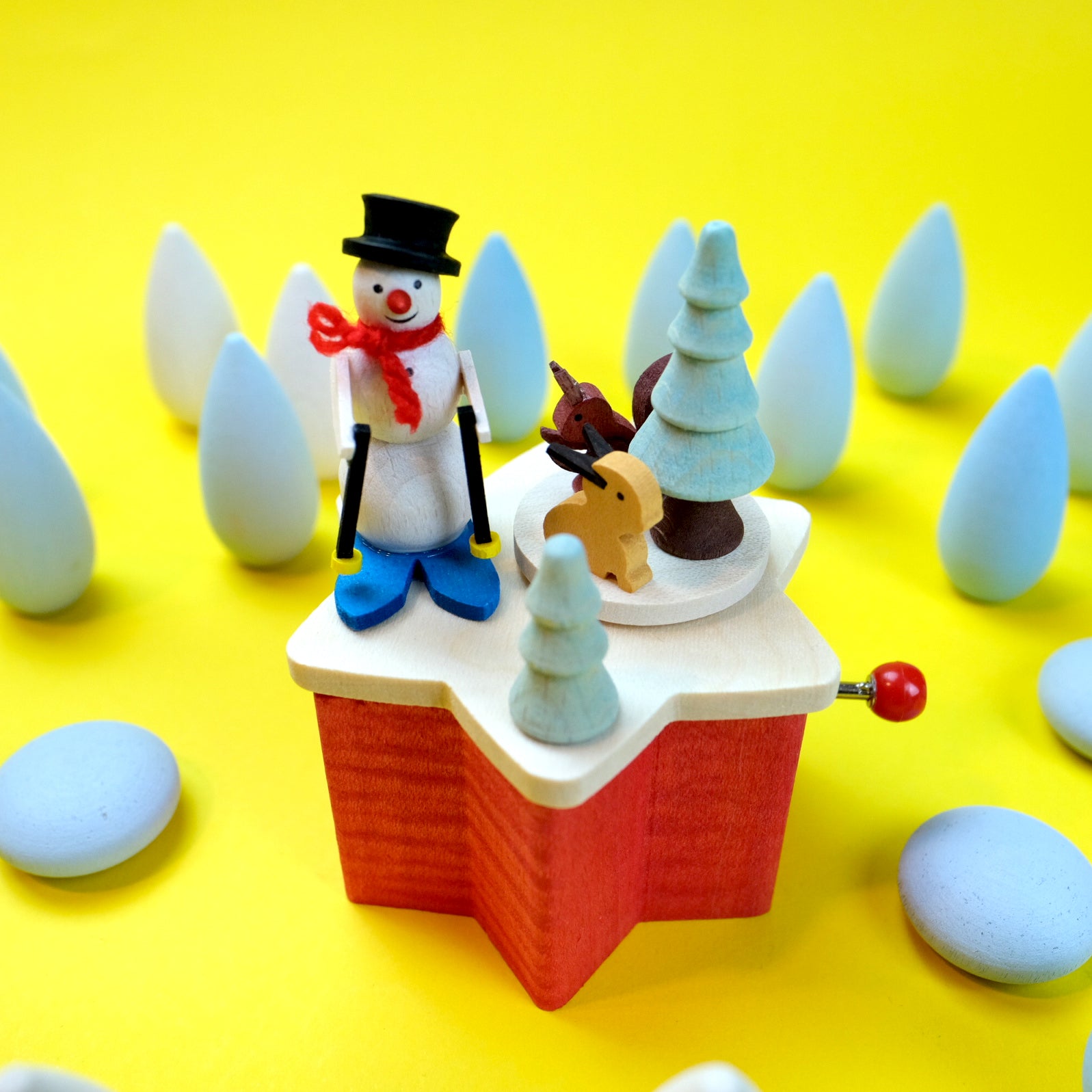Handmade Christmas Music Box