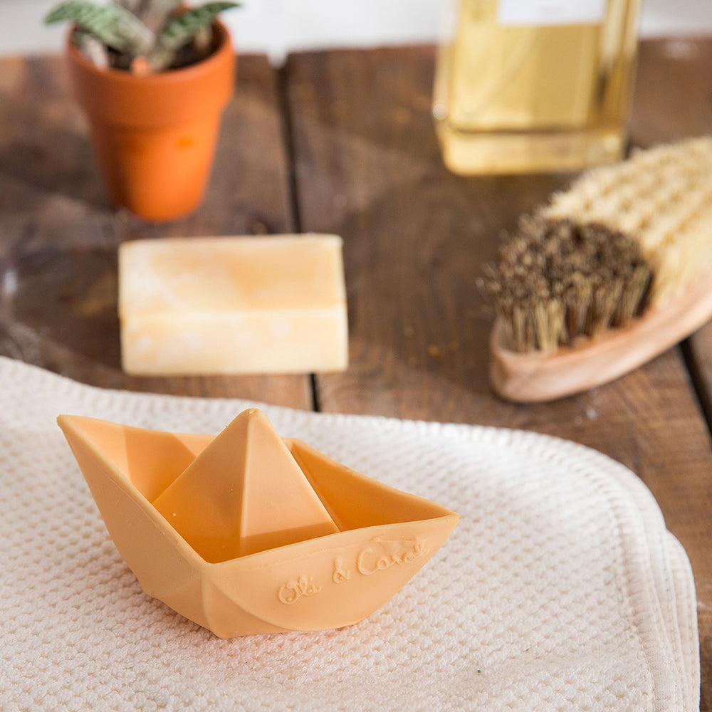Origami boat baby toy - Summer Made