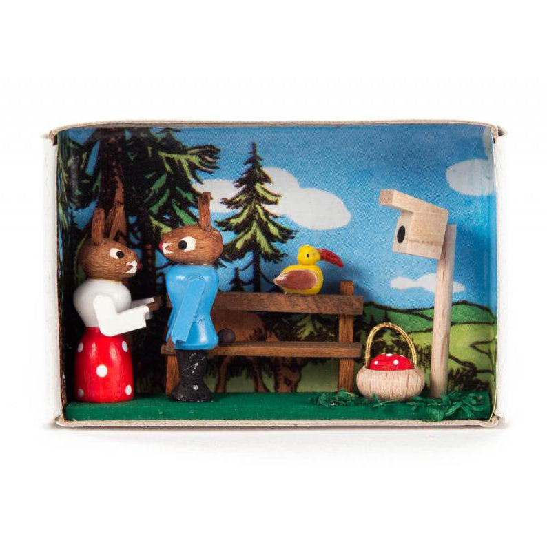 Happy Rabbit Matchbox