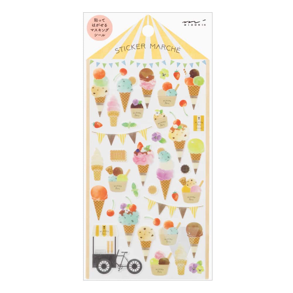 Washi Sticker Marché