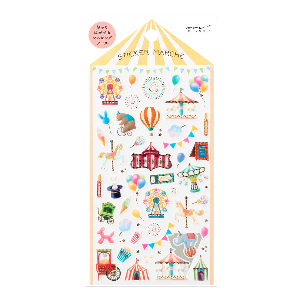 Washi Sticker Marché