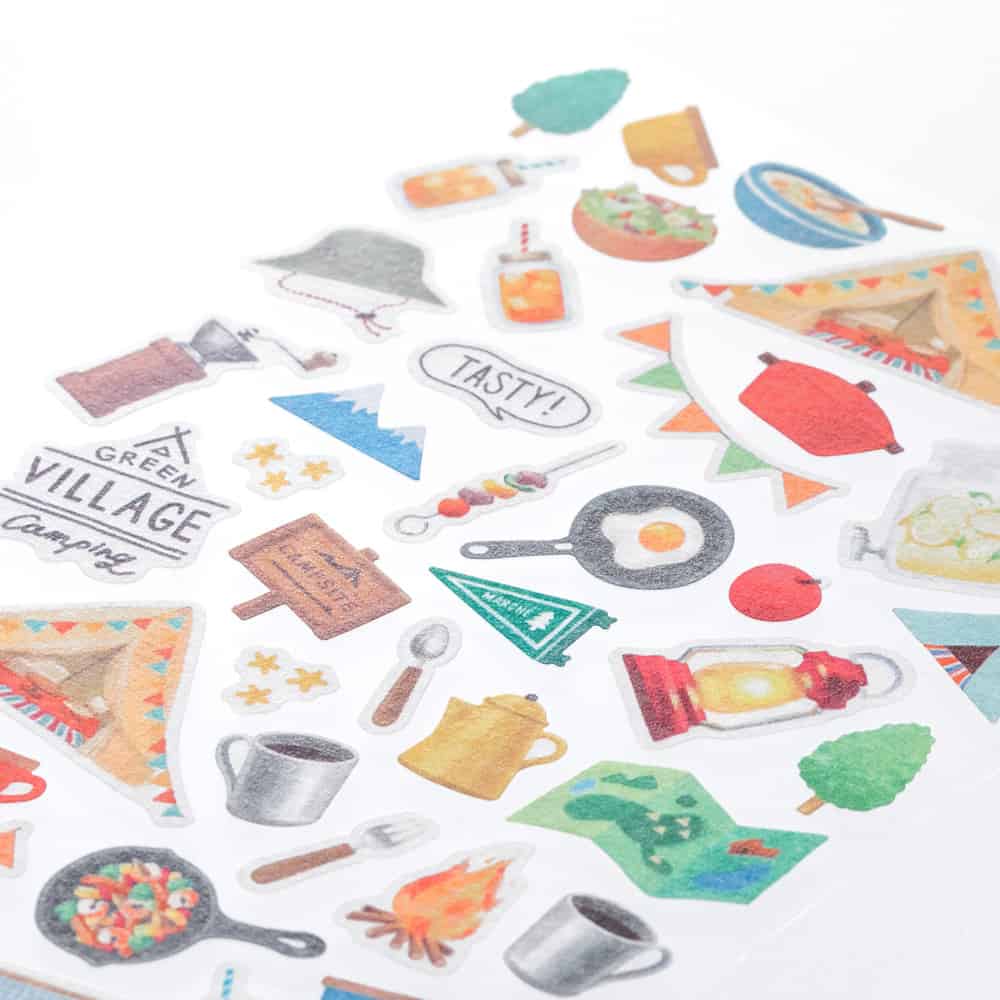 Washi Sticker Marché