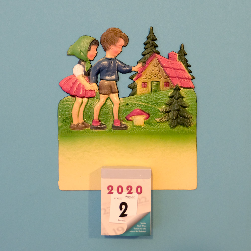 Vintage wall calendar set- Hänsel and Gretel