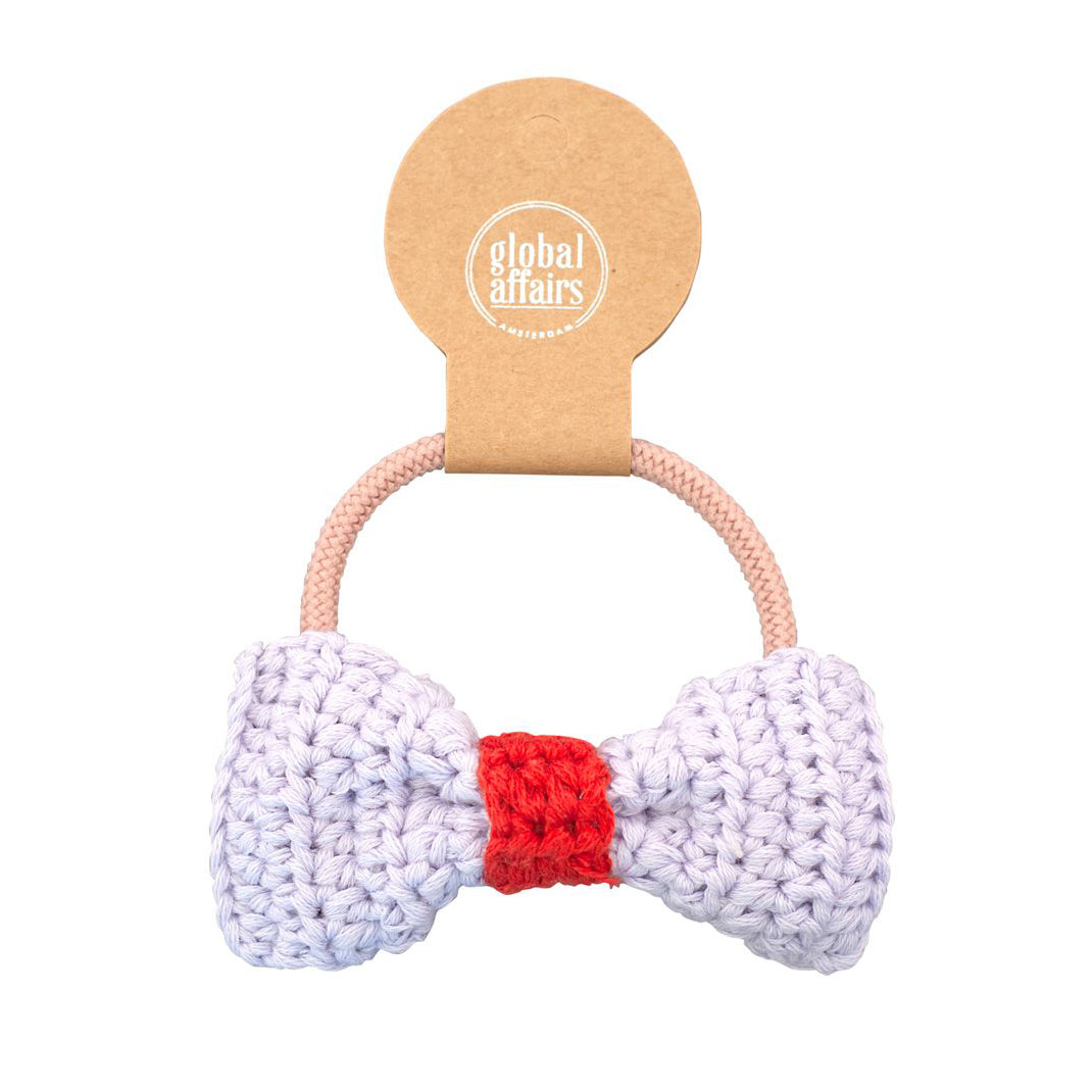 Knitted bow Hair Elastic