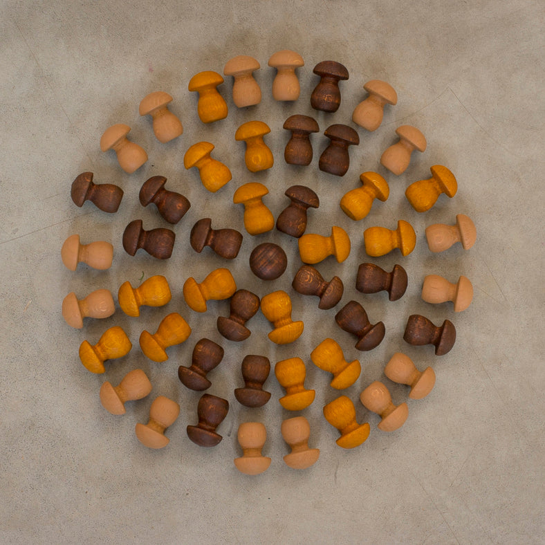 Mandala Little Mushrooms